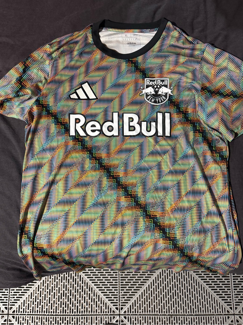 Adidas Men’s New York Red Bulls Pre-Match Hispanic Heritage Kit 2024